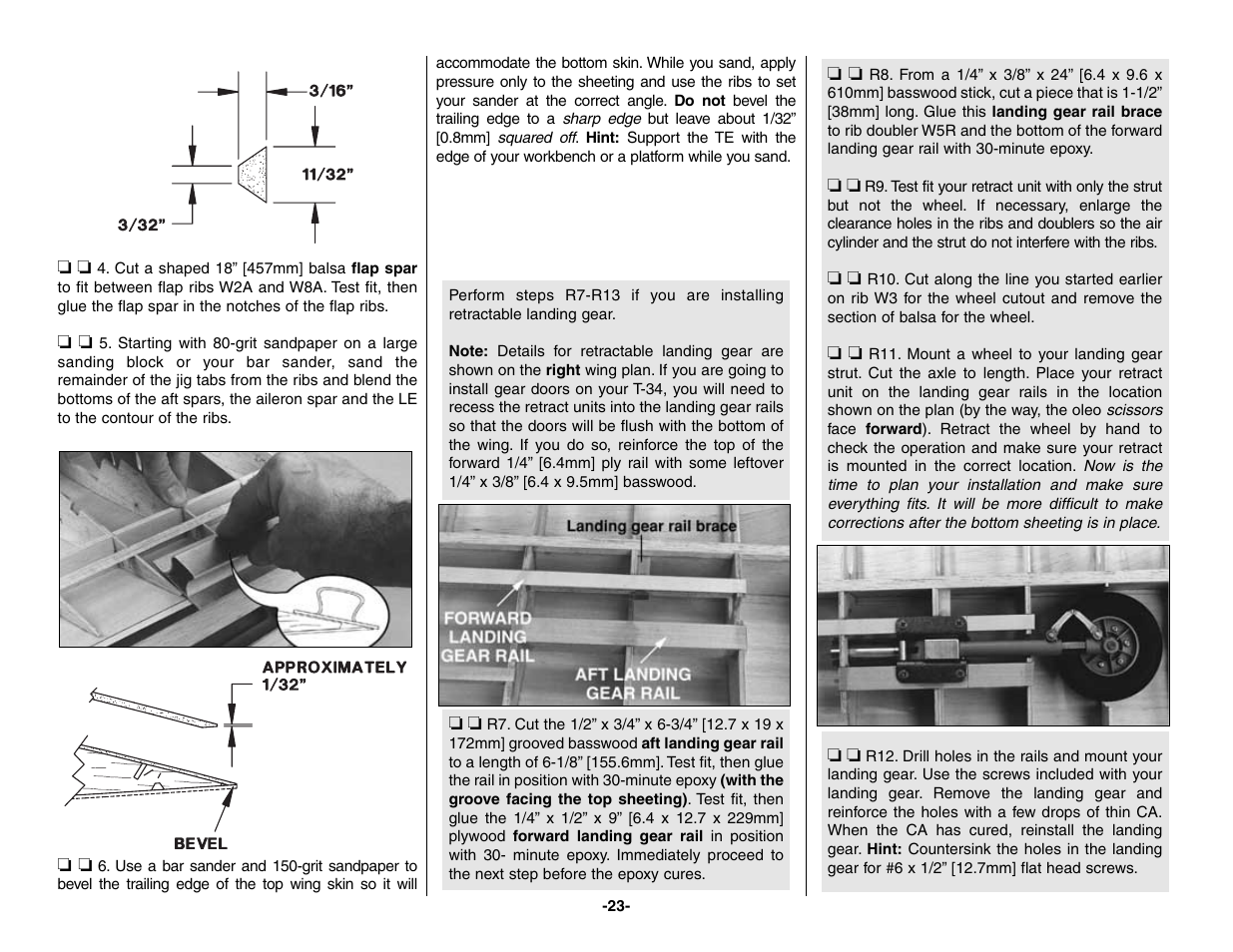 Top Flite TOPA0160 User Manual | Page 23 / 66