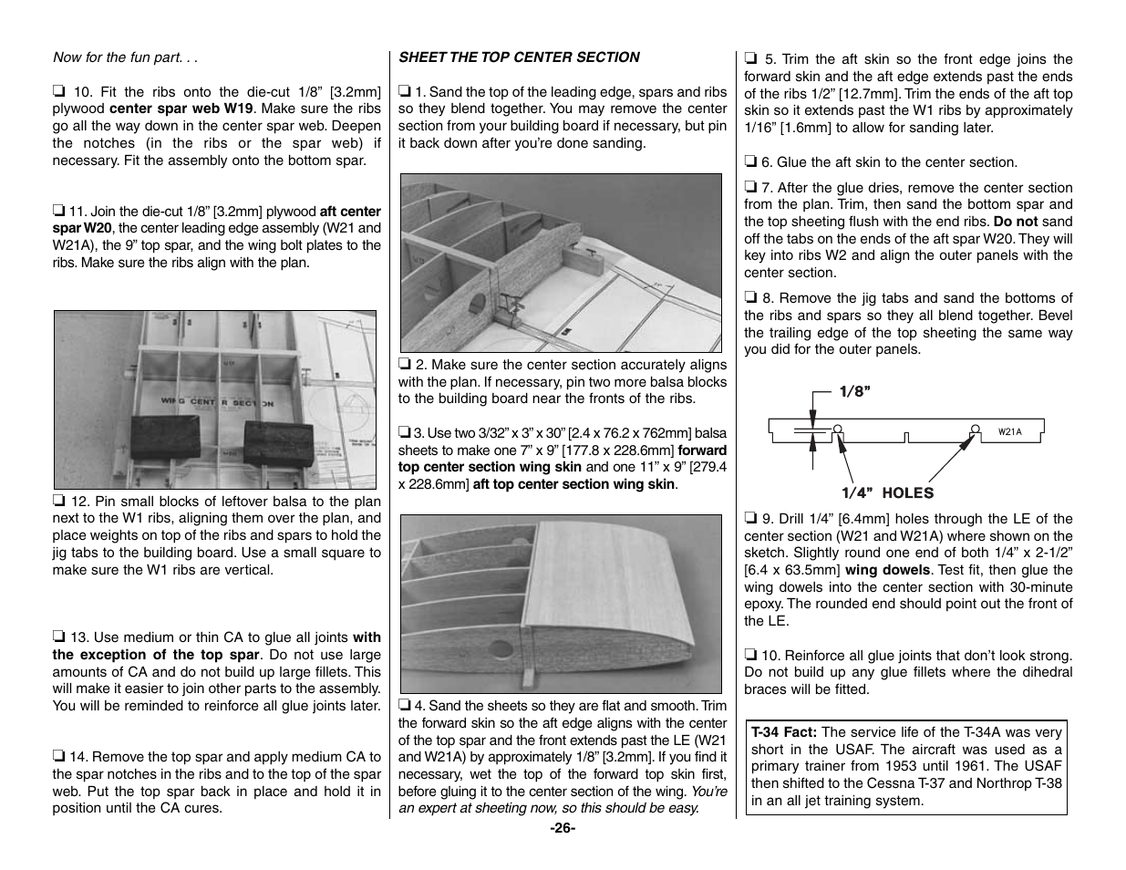 Top Flite TOPA0160 User Manual | Page 26 / 66