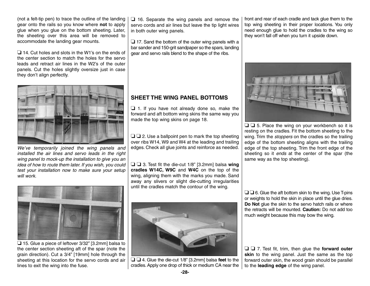 Top Flite TOPA0160 User Manual | Page 28 / 66