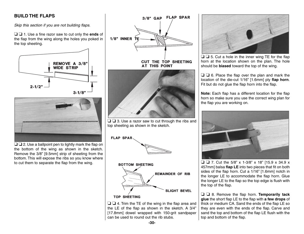 Top Flite TOPA0160 User Manual | Page 30 / 66