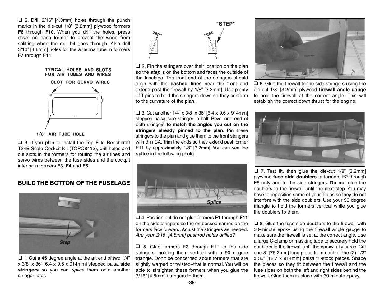 Top Flite TOPA0160 User Manual | Page 35 / 66