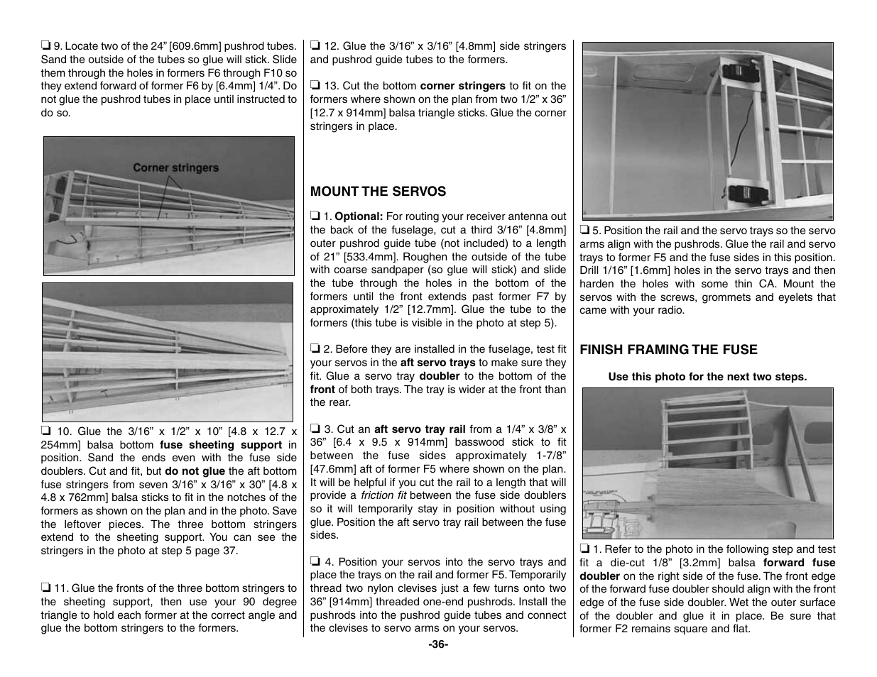 Top Flite TOPA0160 User Manual | Page 36 / 66
