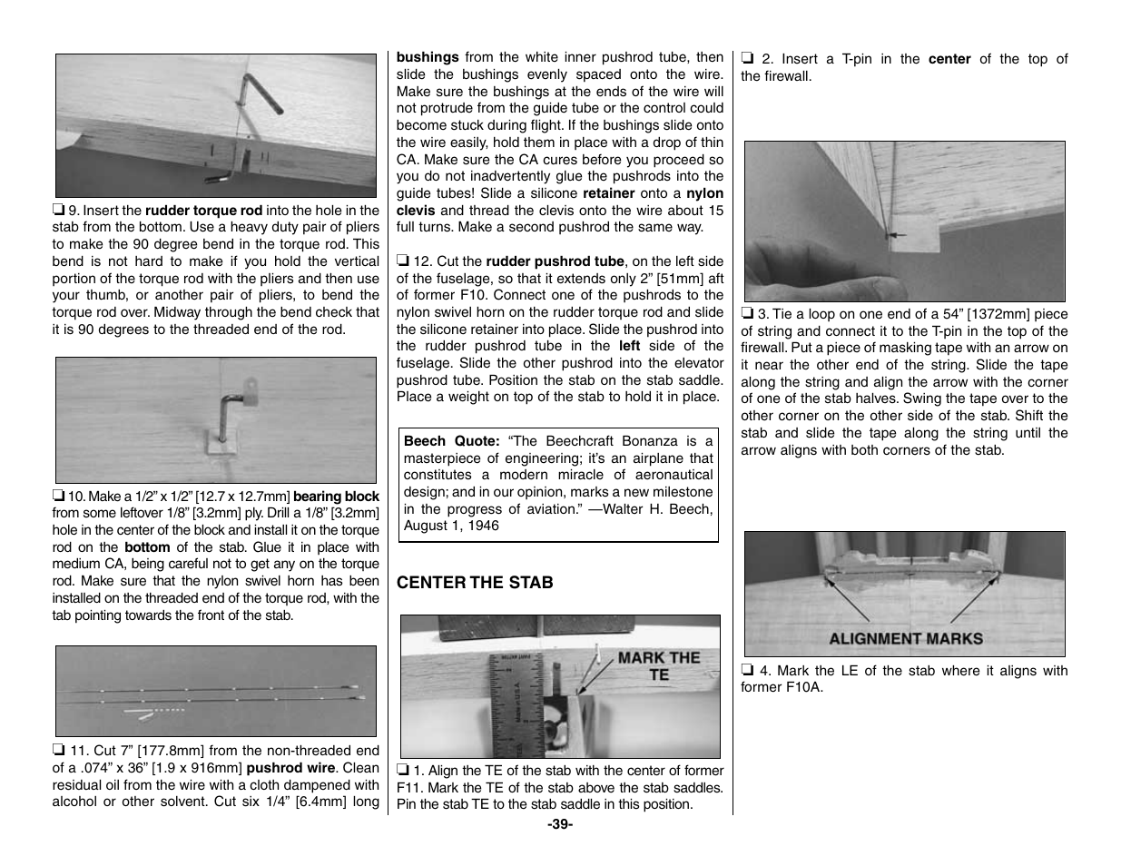 Top Flite TOPA0160 User Manual | Page 39 / 66