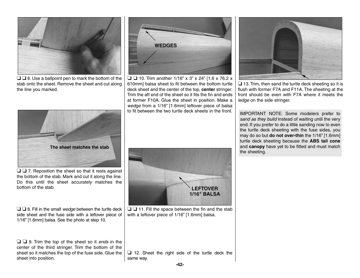 Top Flite TOPA0160 User Manual | Page 42 / 66