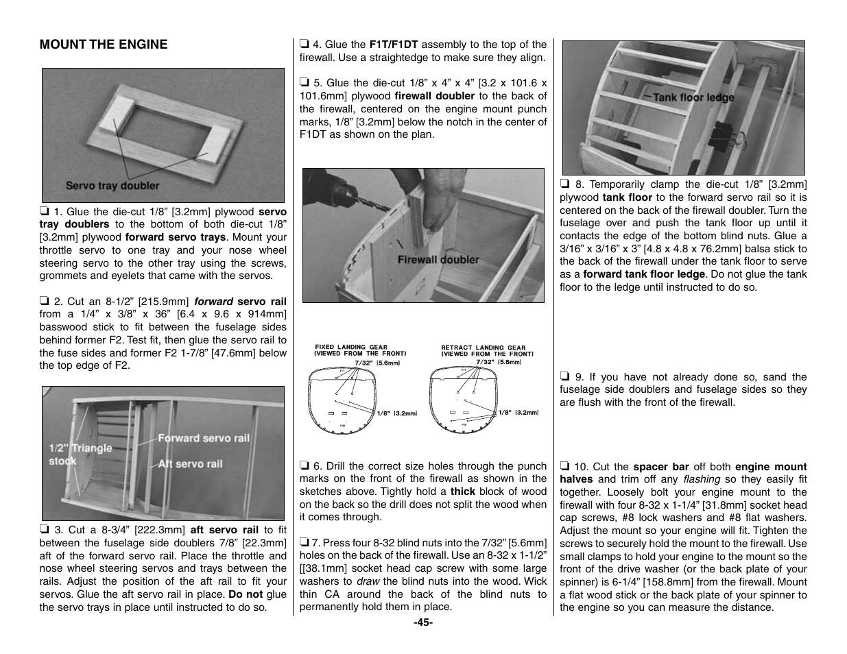 Top Flite TOPA0160 User Manual | Page 45 / 66