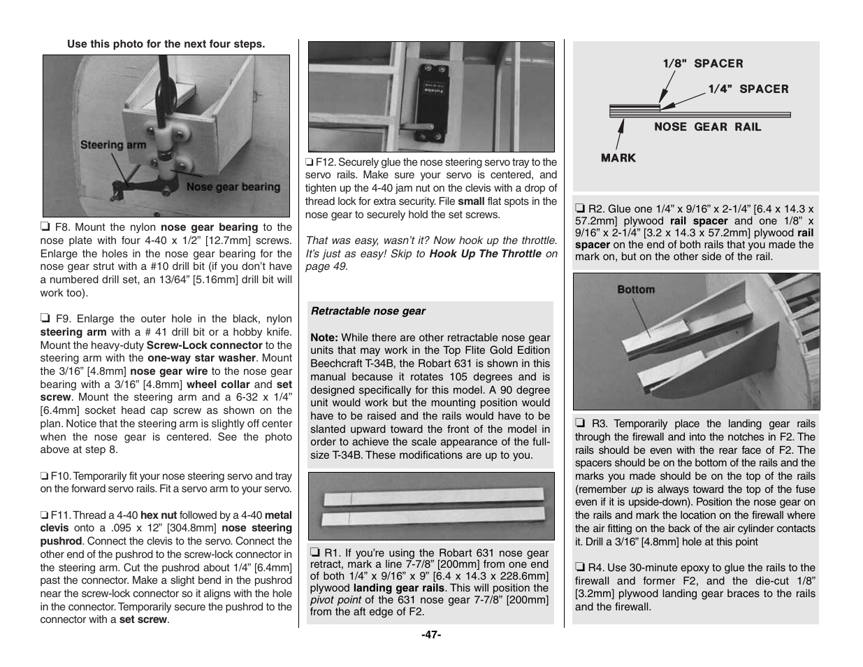 Top Flite TOPA0160 User Manual | Page 47 / 66