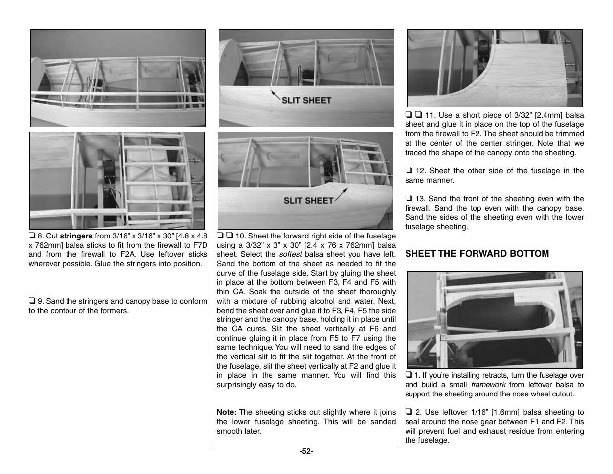 Top Flite TOPA0160 User Manual | Page 52 / 66