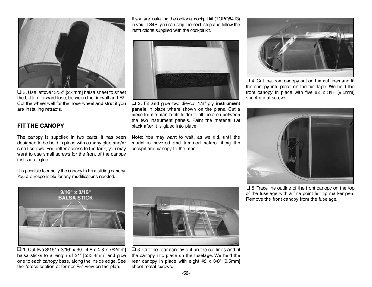 Top Flite TOPA0160 User Manual | Page 53 / 66