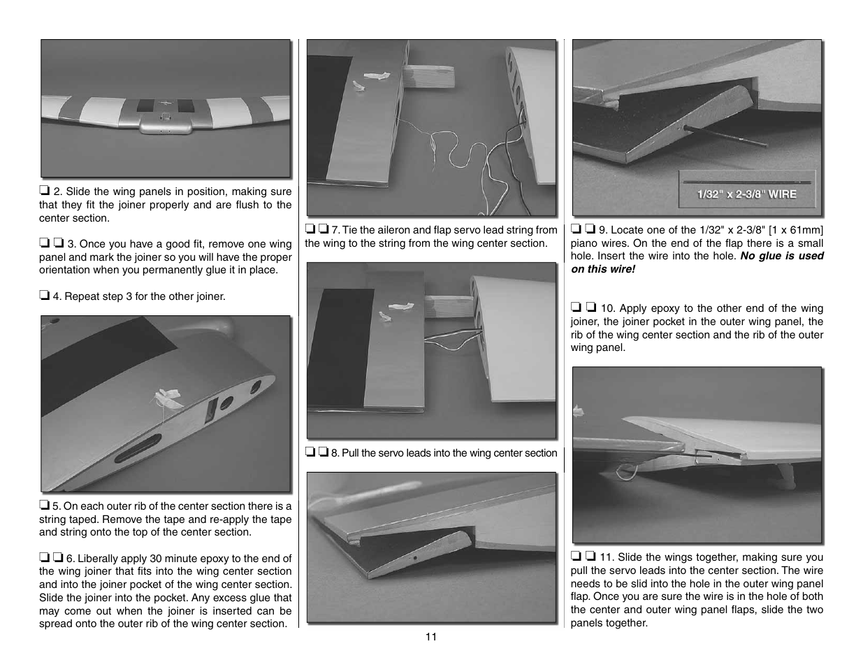 Top Flite TOPA0965 User Manual | Page 11 / 32