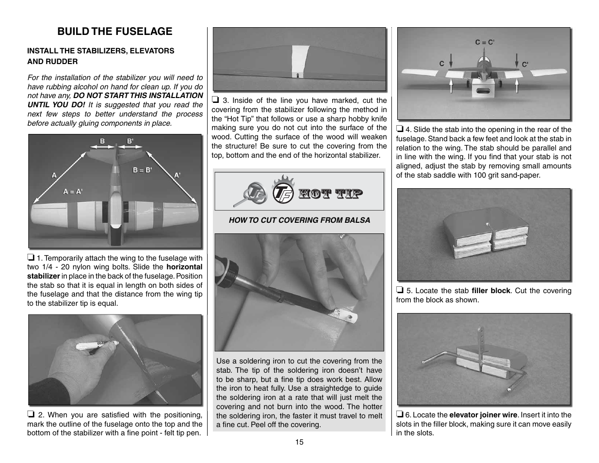 Top Flite TOPA0965 User Manual | Page 15 / 32