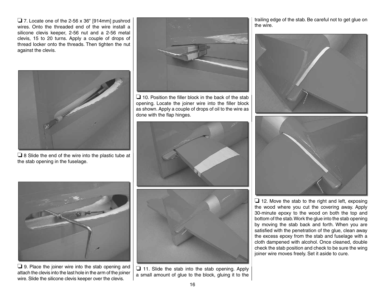 Top Flite TOPA0965 User Manual | Page 16 / 32