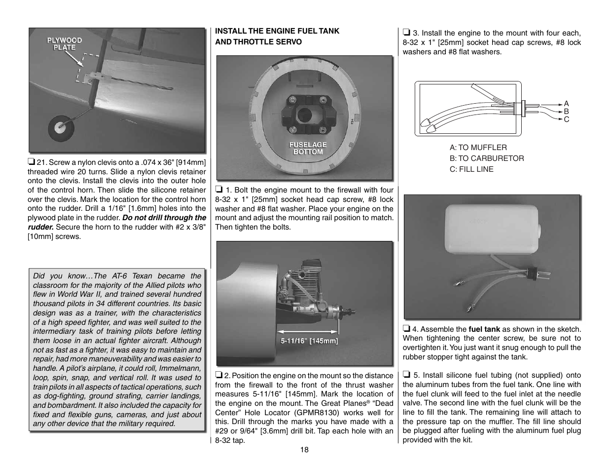 Top Flite TOPA0965 User Manual | Page 18 / 32