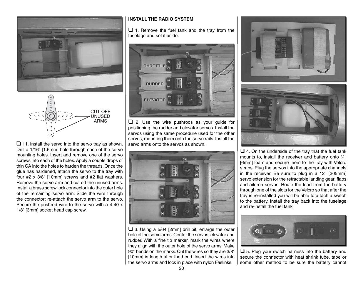 Top Flite TOPA0965 User Manual | Page 20 / 32
