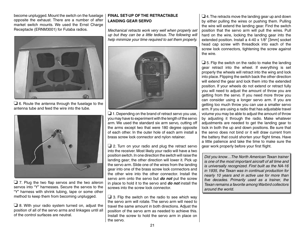 Top Flite TOPA0965 User Manual | Page 21 / 32