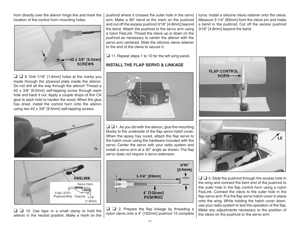 Top Flite TOPA0906 User Manual | Page 11 / 36