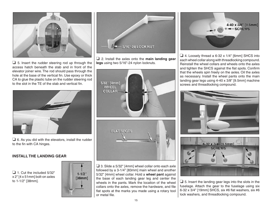 Top Flite TOPA0906 User Manual | Page 15 / 36