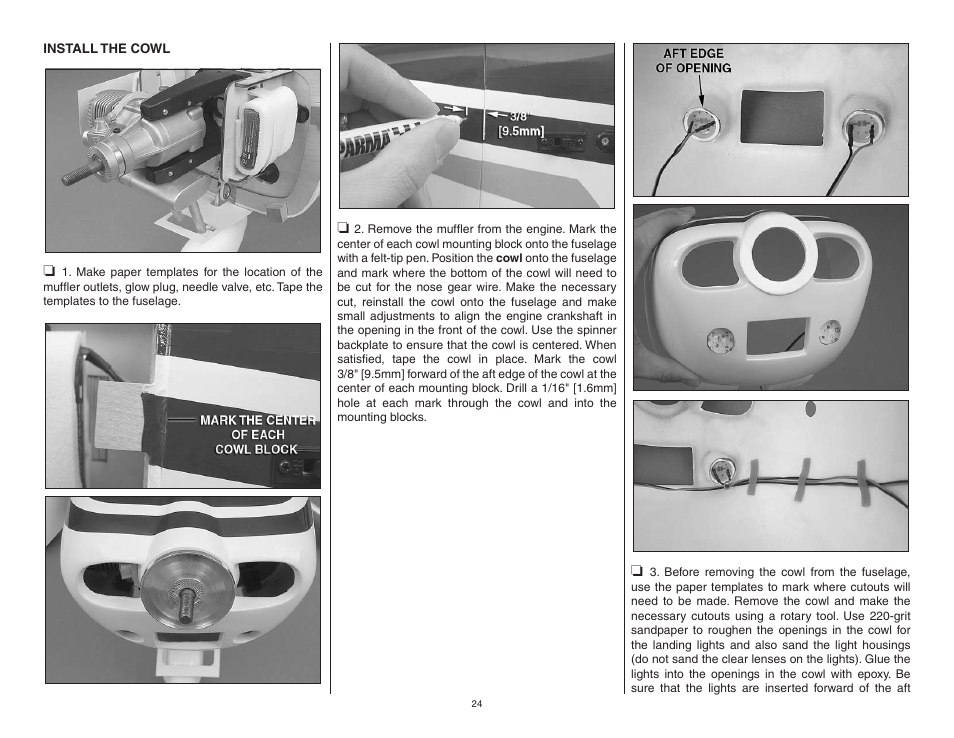Top Flite TOPA0906 User Manual | Page 24 / 36