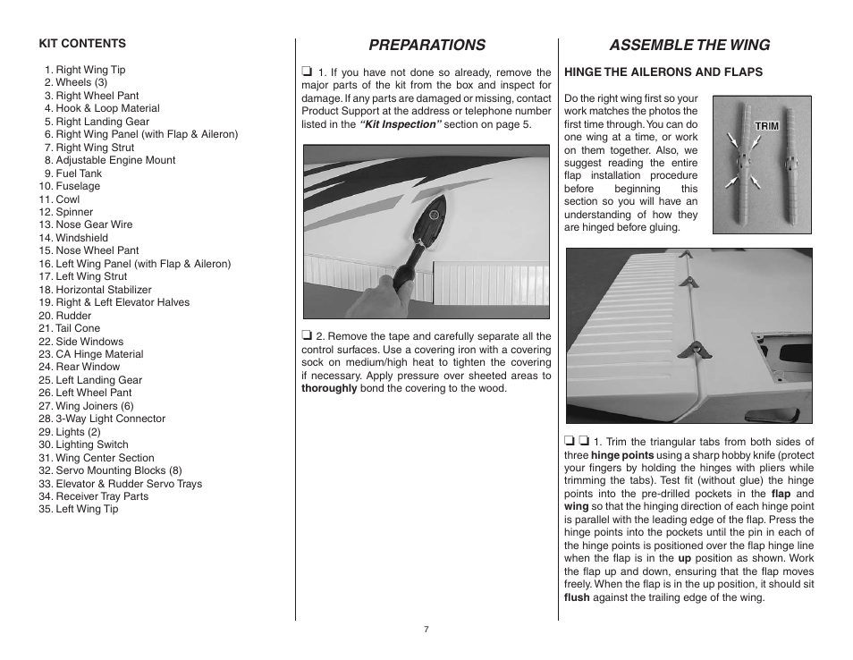 Top Flite TOPA0906 User Manual | Page 7 / 36