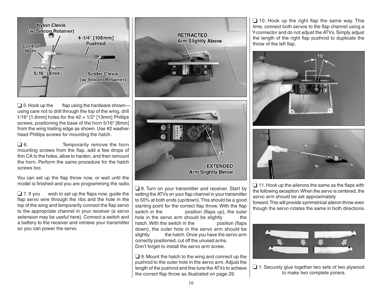 Top Flite TOPA0951 User Manual | Page 10 / 36