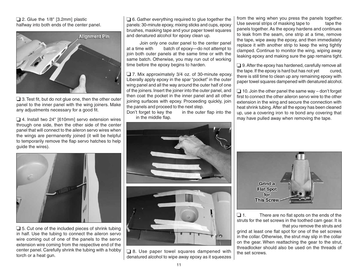 Top Flite TOPA0951 User Manual | Page 11 / 36