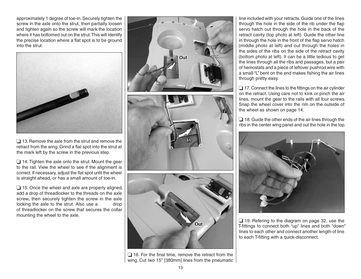 Top Flite TOPA0951 User Manual | Page 13 / 36