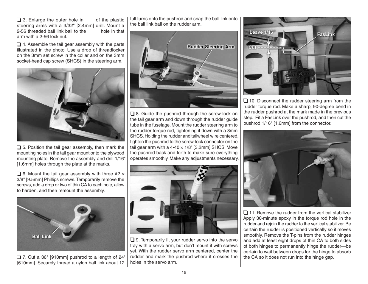 Top Flite TOPA0951 User Manual | Page 15 / 36