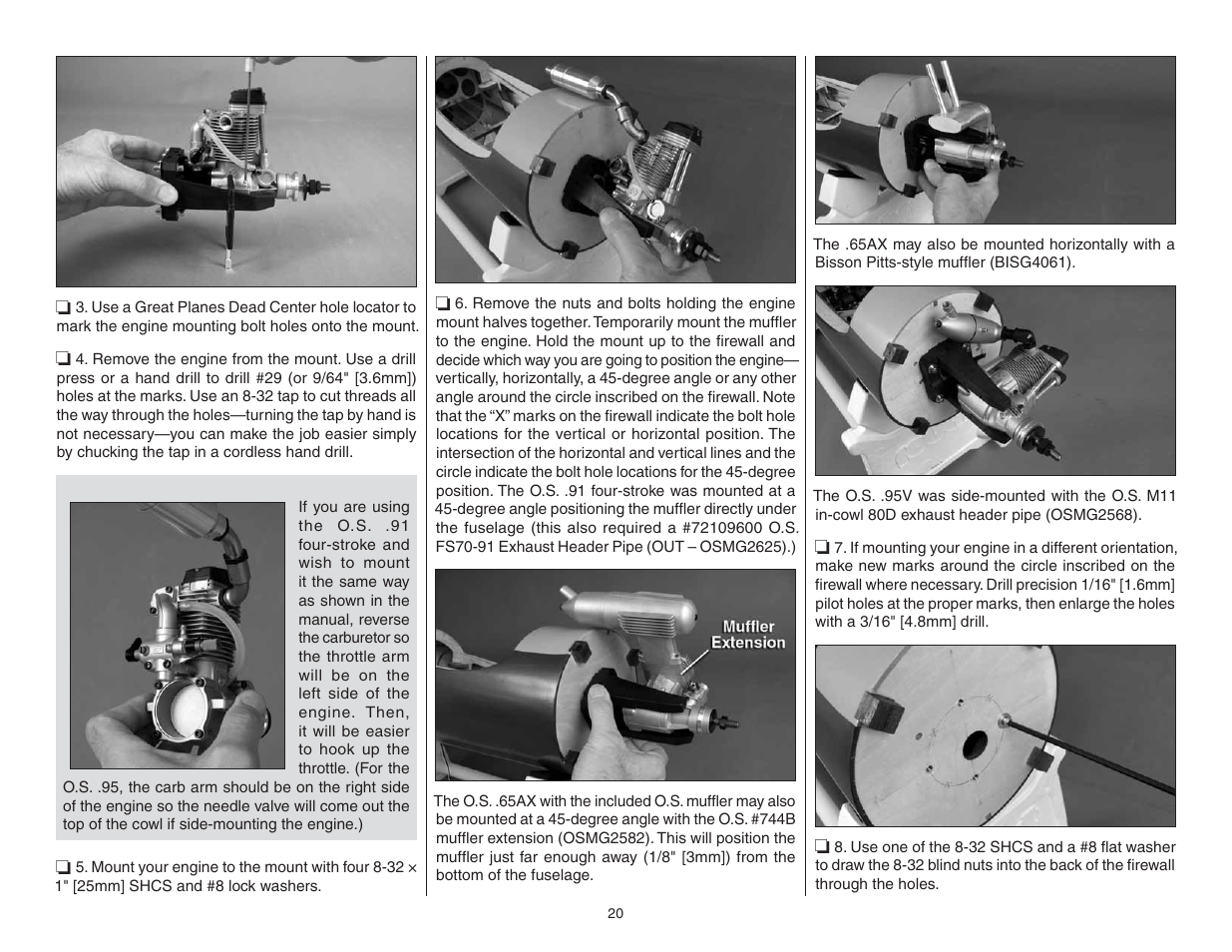 Top Flite TOPA0951 User Manual | Page 20 / 36