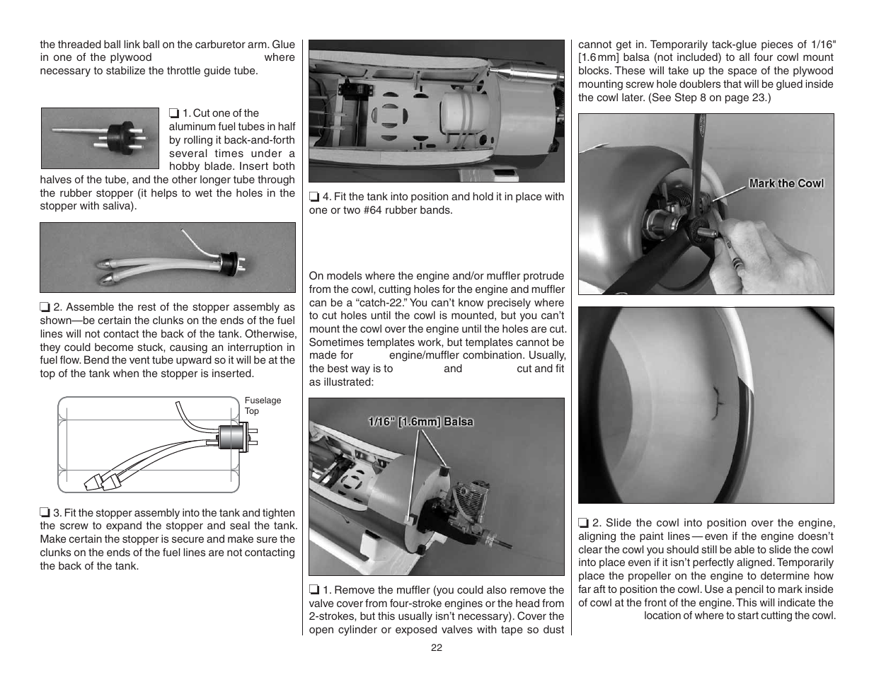 Top Flite TOPA0951 User Manual | Page 22 / 36