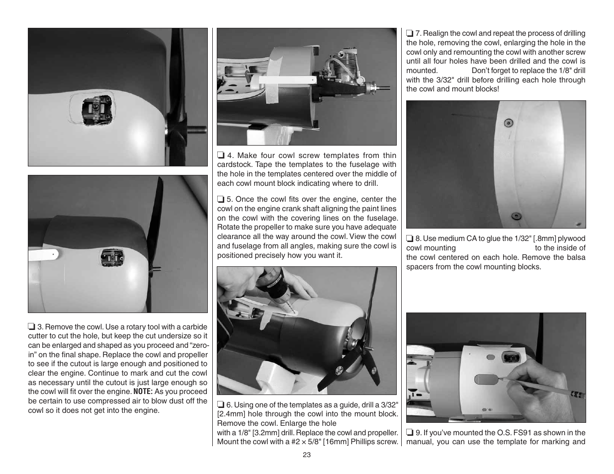 Top Flite TOPA0951 User Manual | Page 23 / 36
