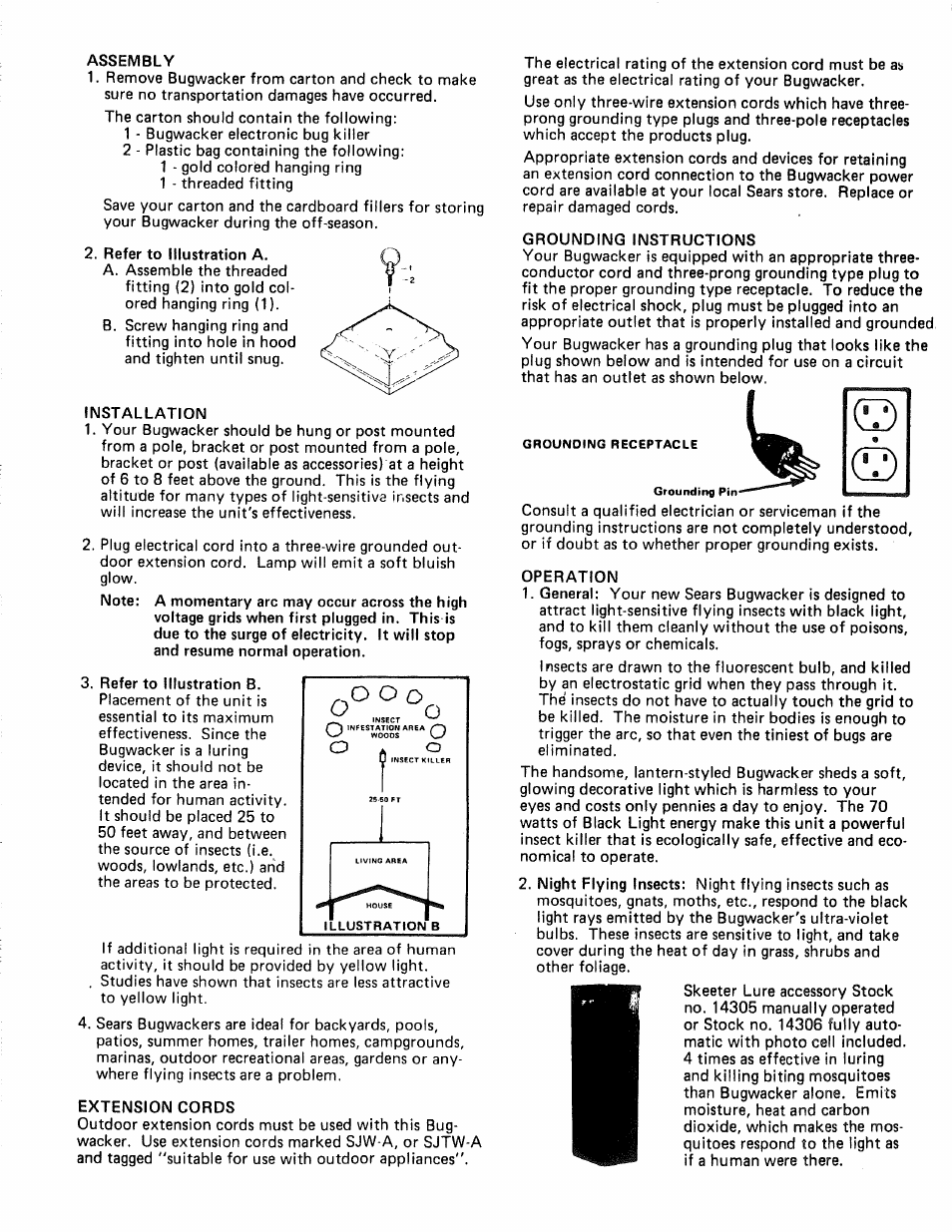 O o o | Craftsman 833.14334 User Manual | Page 3 / 6