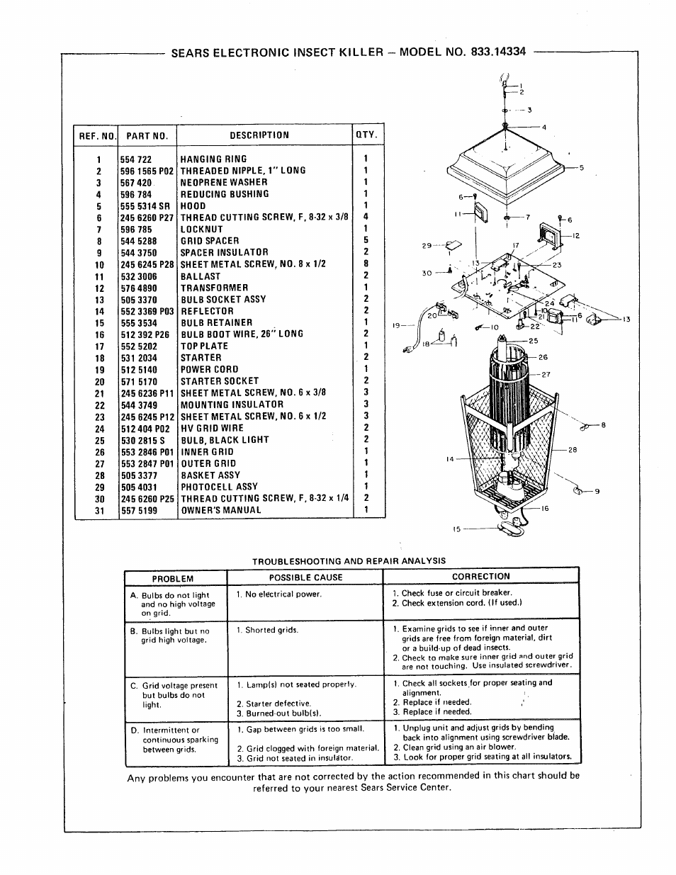 Craftsman 833.14334 User Manual | Page 5 / 6