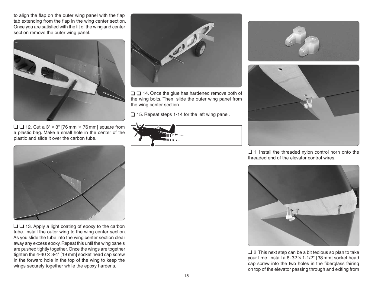 Did you know | Top Flite TOPA0704 User Manual | Page 15 / 48