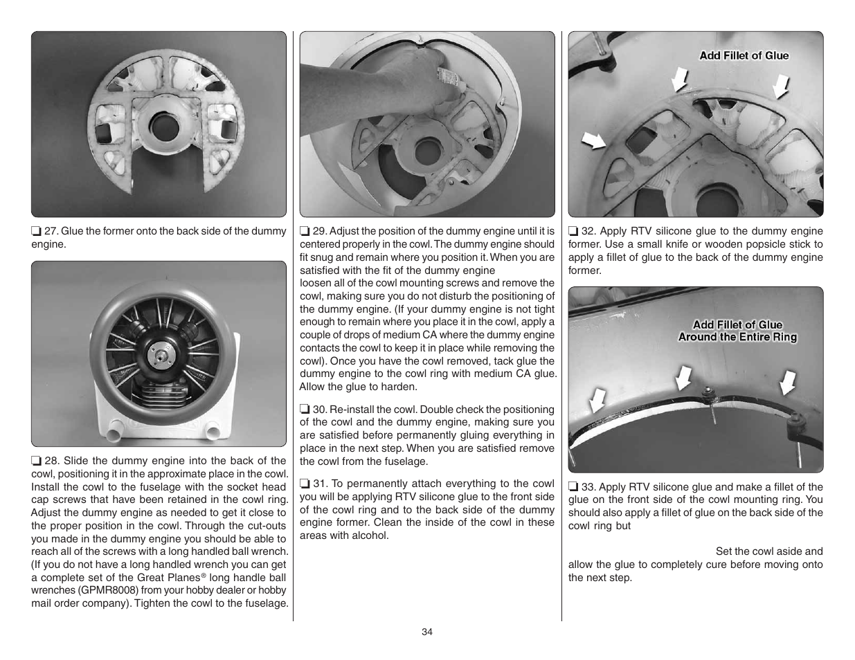 Top Flite TOPA0704 User Manual | Page 34 / 48