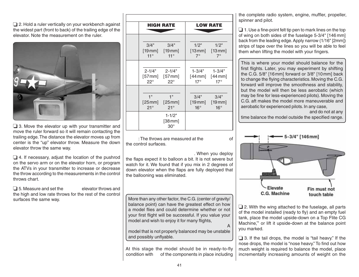 Top Flite TOPA0704 User Manual | Page 41 / 48