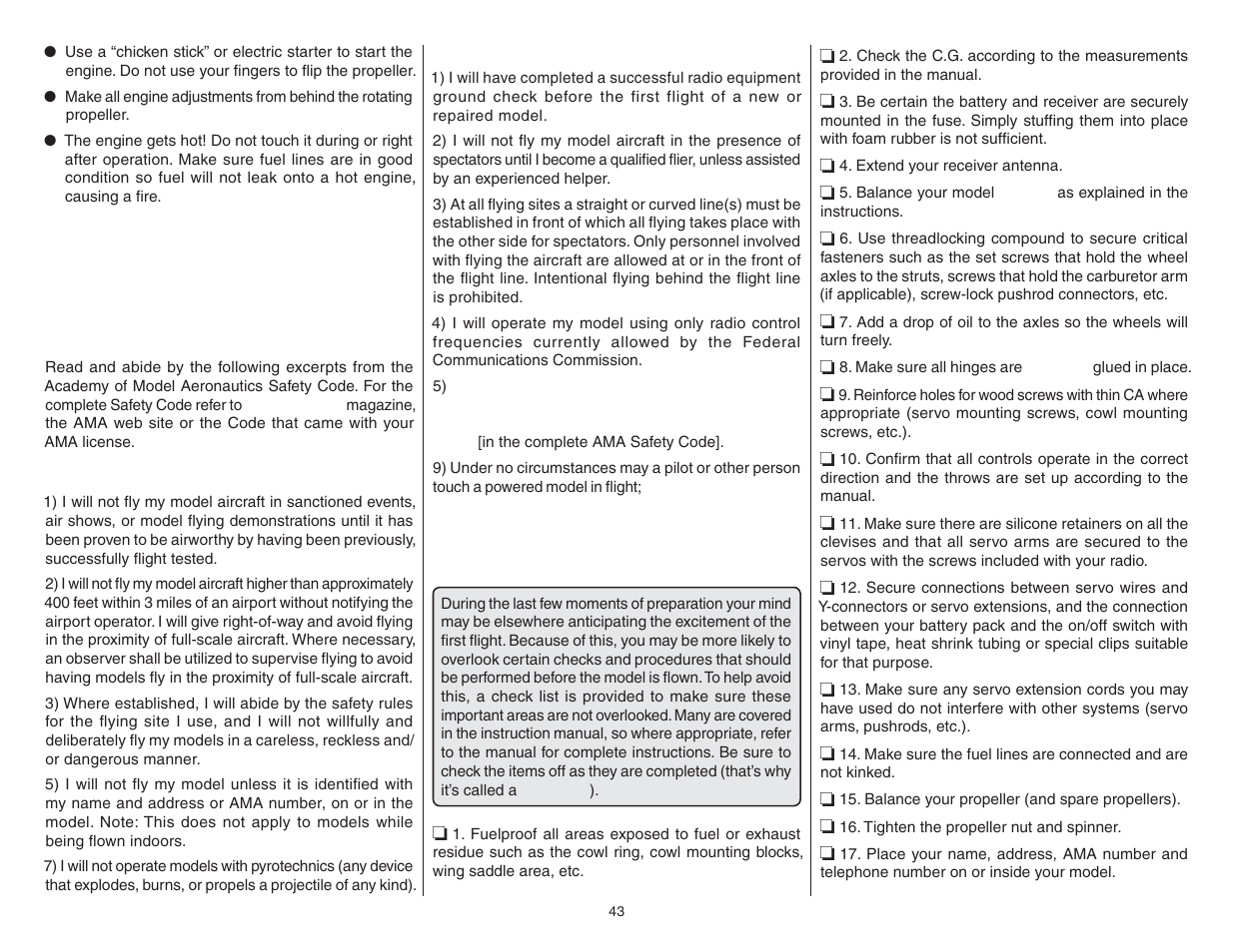 Top Flite TOPA0704 User Manual | Page 43 / 48