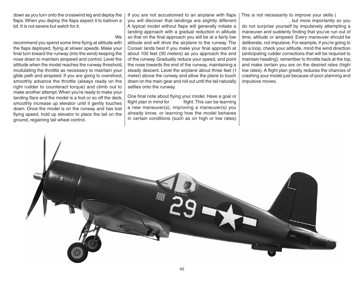 Good luck and great flying | Top Flite TOPA0704 User Manual | Page 45 / 48