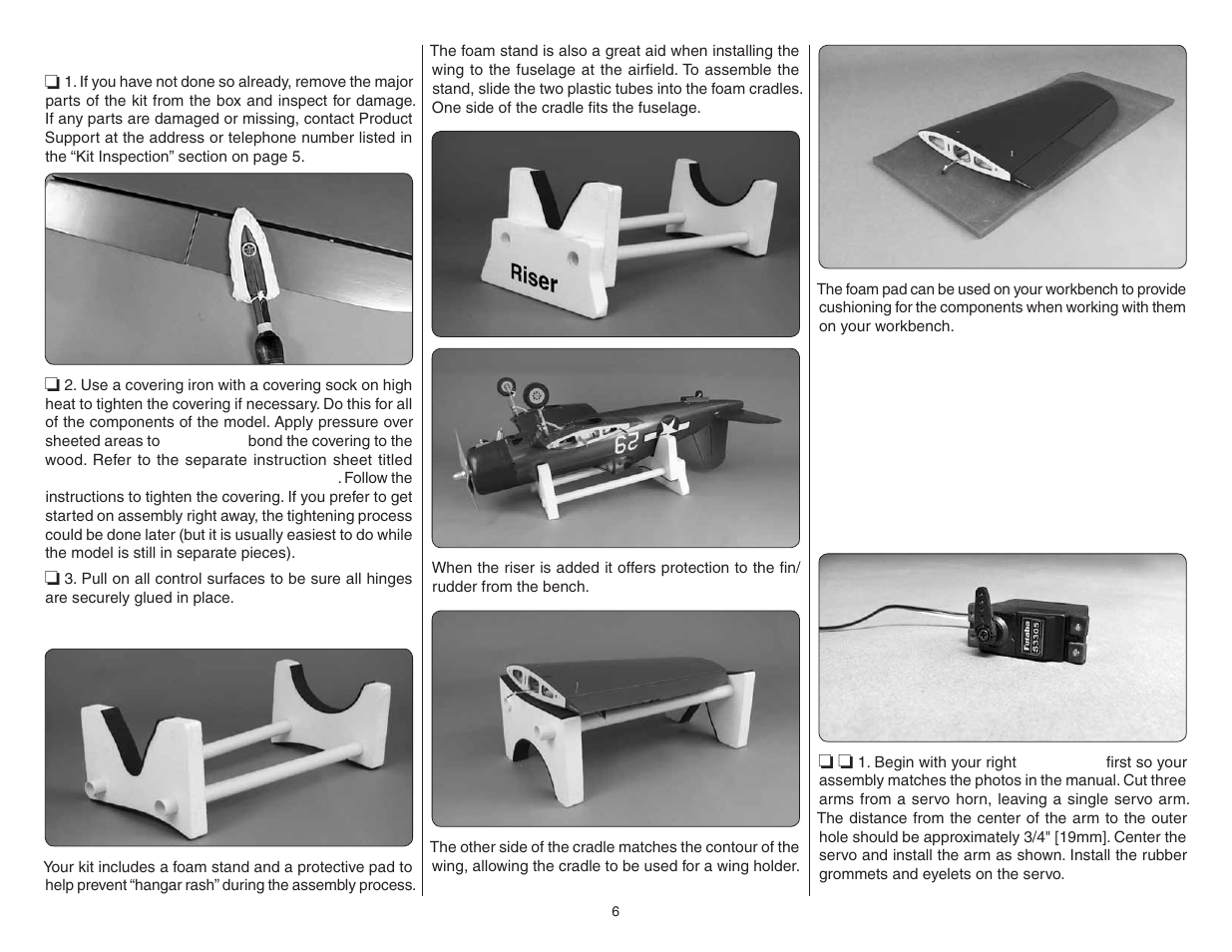 Top Flite TOPA0704 User Manual | Page 6 / 48