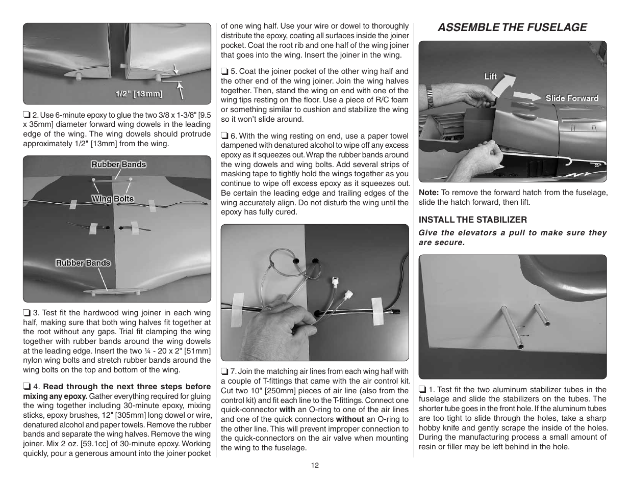 Top Flite TOPA0706 User Manual | Page 12 / 36