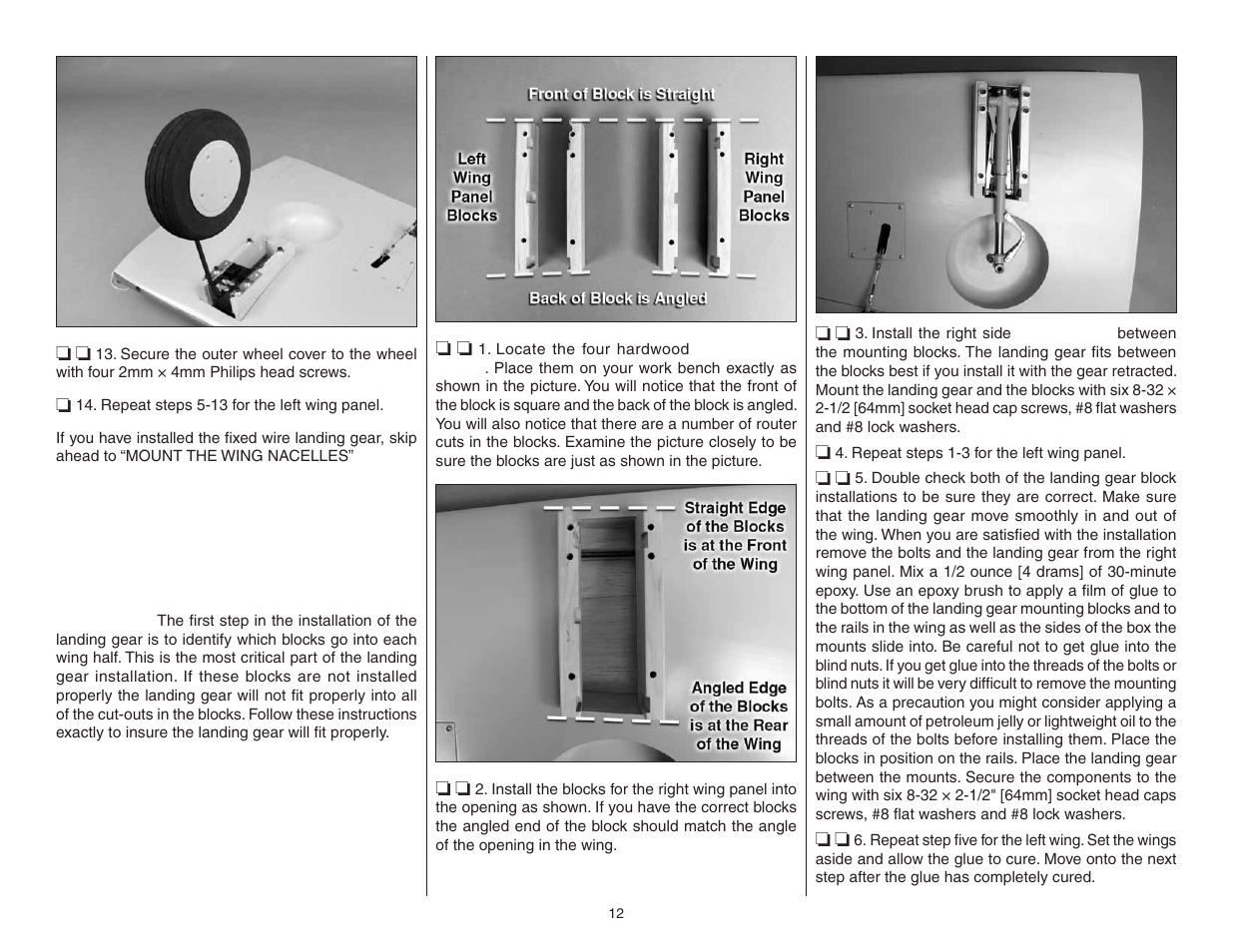 Top Flite TOPA0705 User Manual | Page 12 / 40