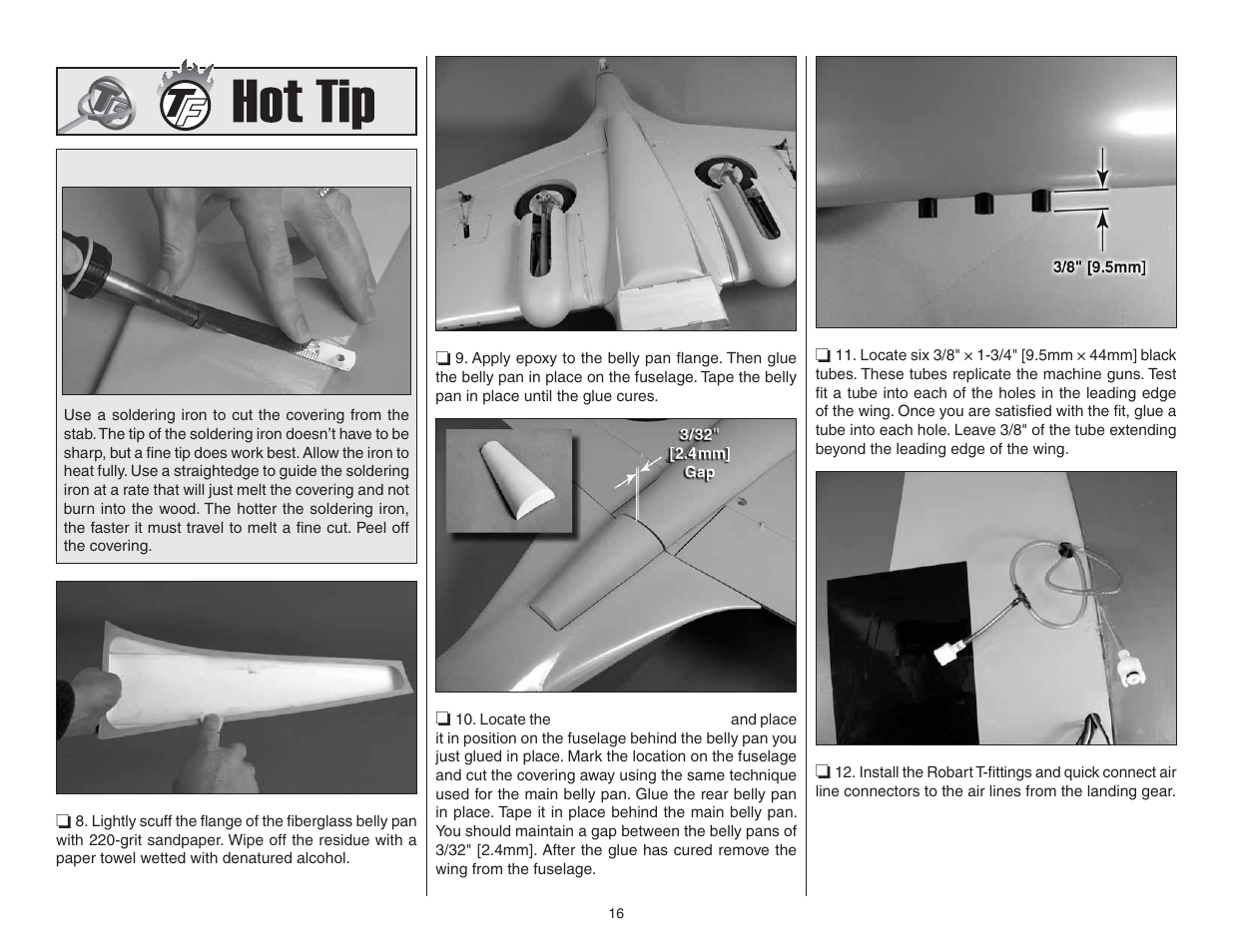 Top Flite TOPA0705 User Manual | Page 16 / 40