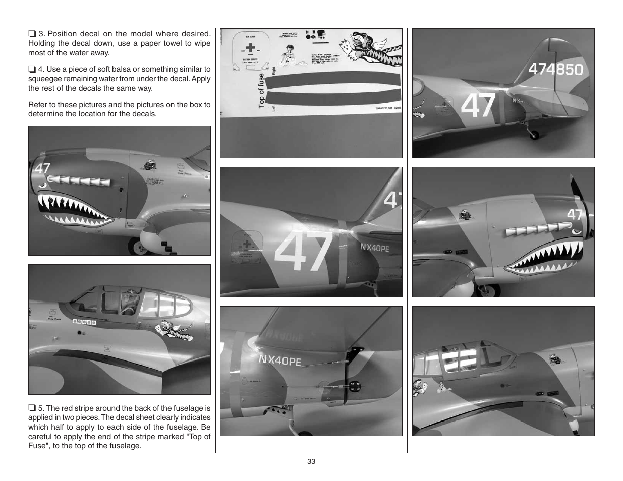 Top Flite TOPA0705 User Manual | Page 33 / 40