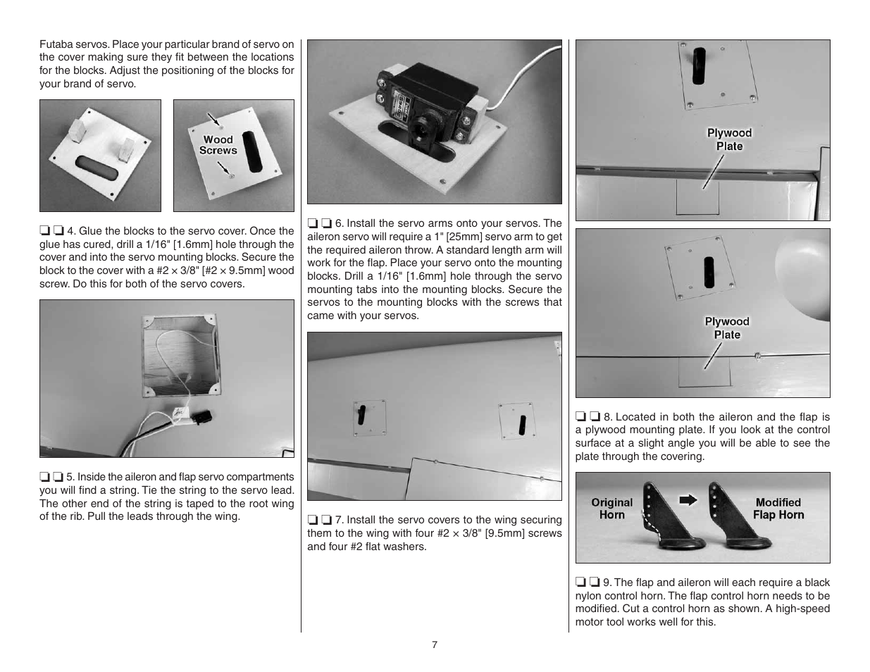 Top Flite TOPA0705 User Manual | Page 7 / 40