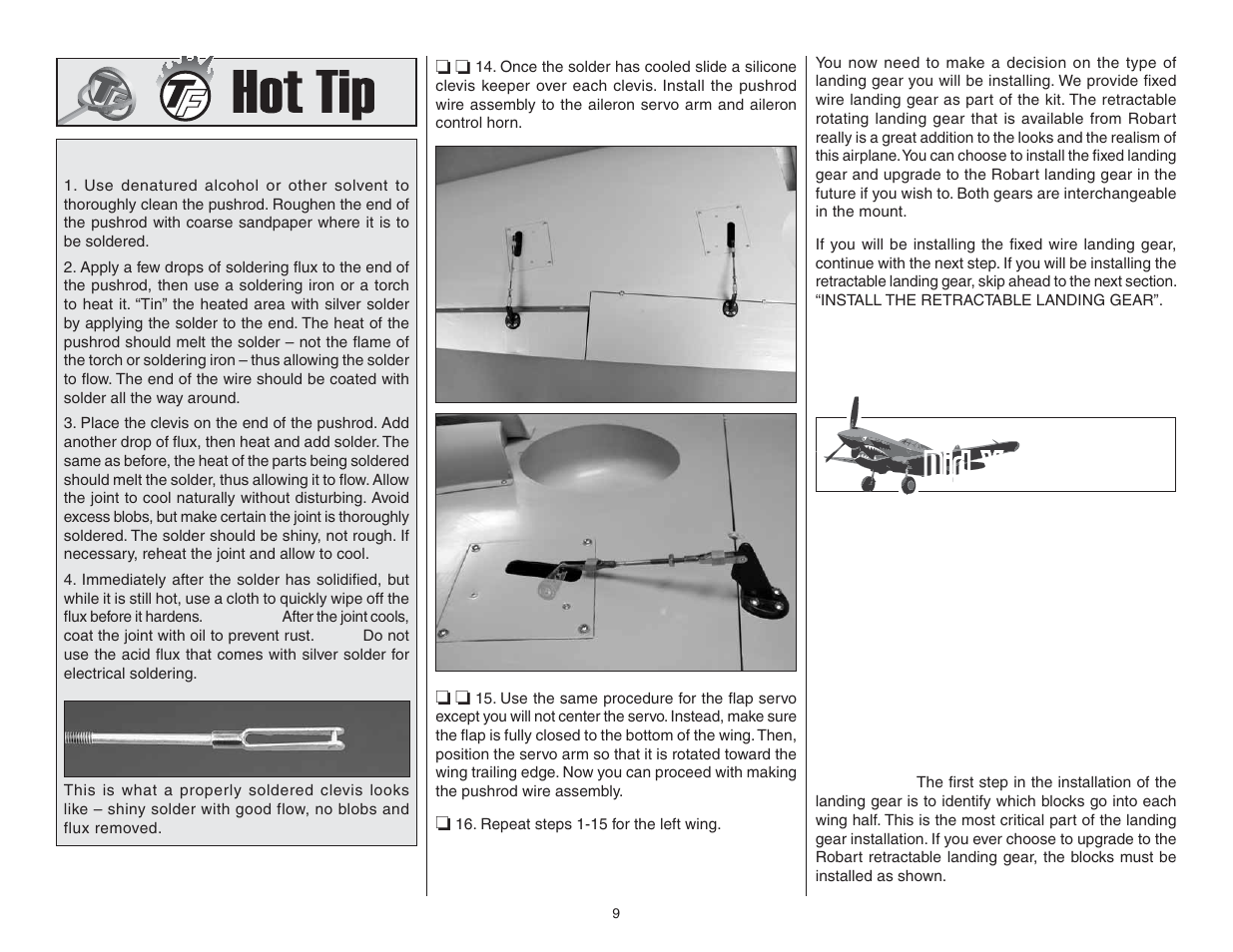 Did you know | Top Flite TOPA0705 User Manual | Page 9 / 40