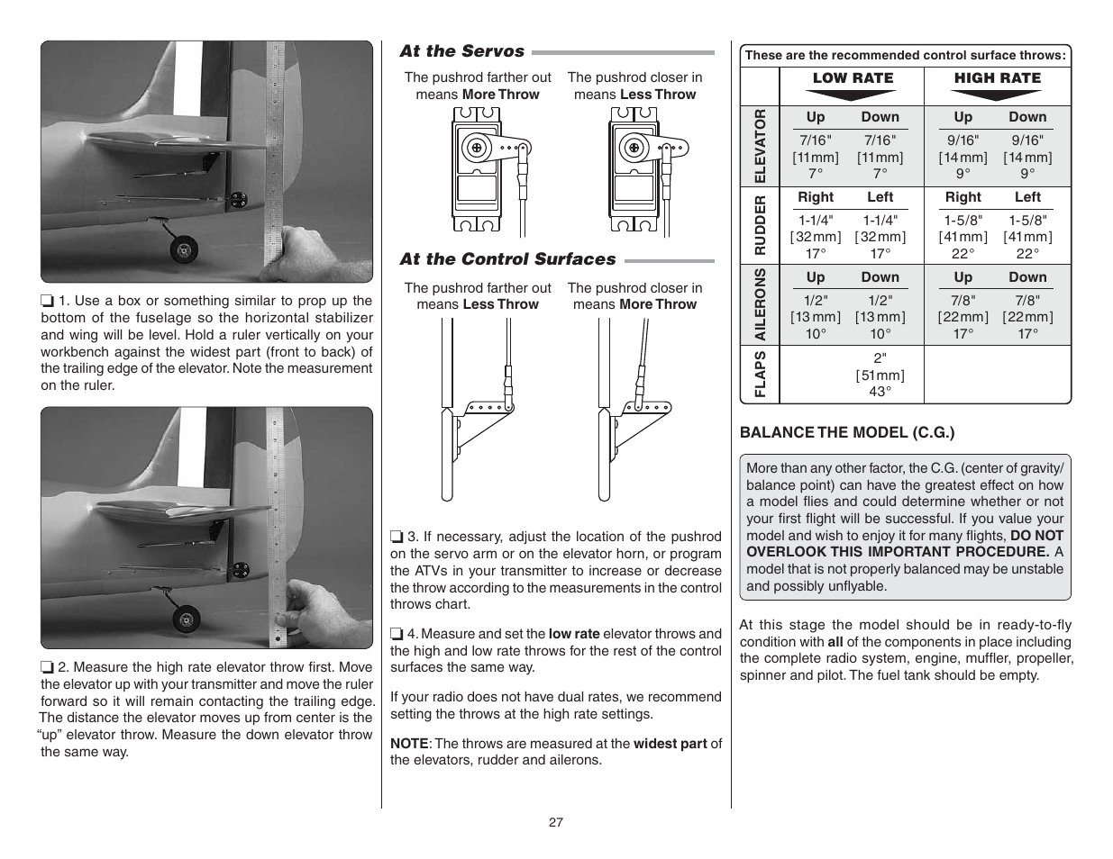 Top Flite TOPA0708 User Manual | Page 27 / 36