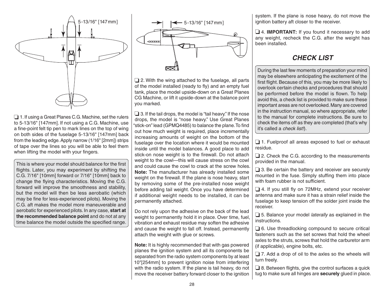 Top Flite TOPA0708 User Manual | Page 28 / 36