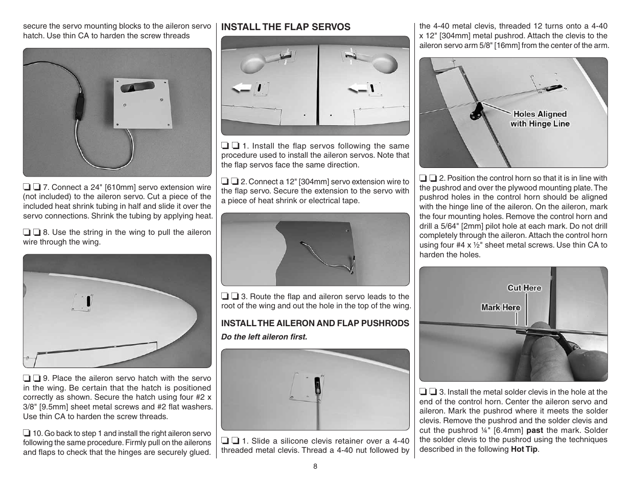 Top Flite TOPA0708 User Manual | Page 8 / 36
