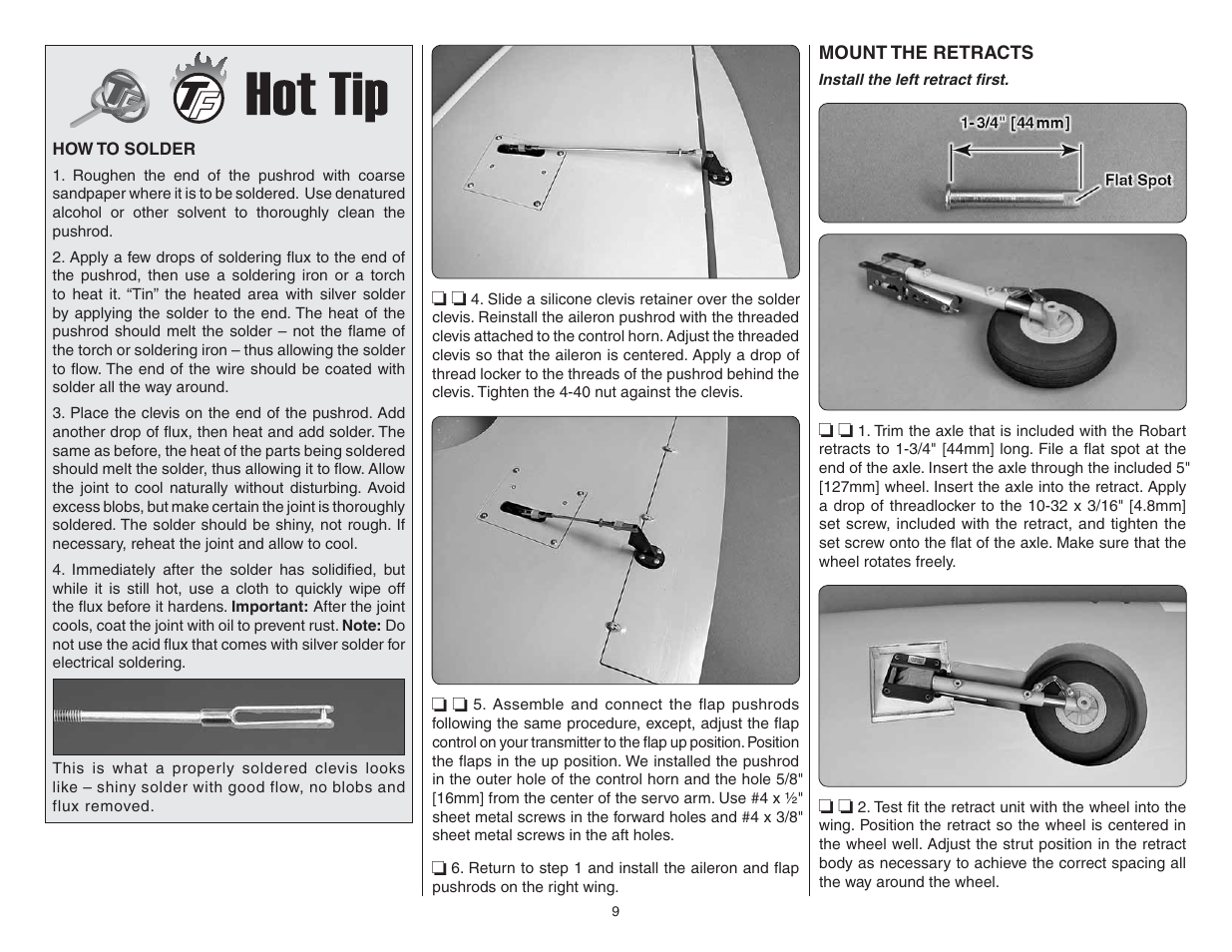 Top Flite TOPA0708 User Manual | Page 9 / 36