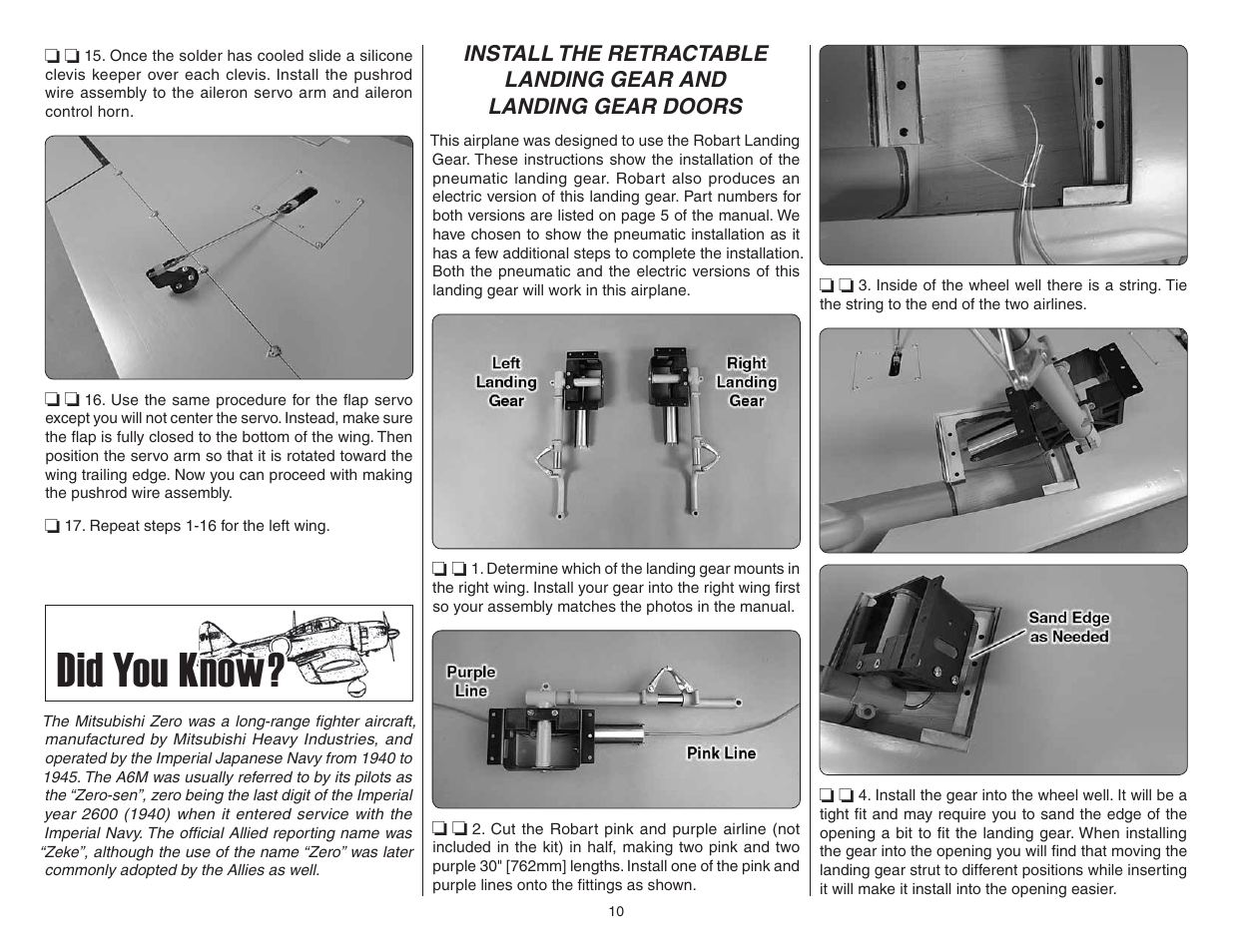 Did you know | Top Flite TOPA0712 User Manual | Page 10 / 40