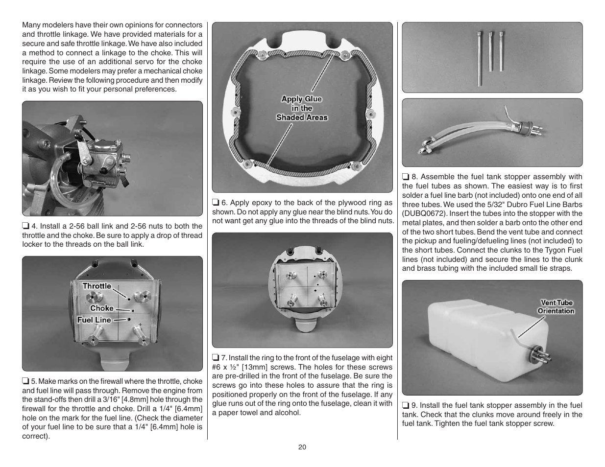 Top Flite TOPA0712 User Manual | Page 20 / 40