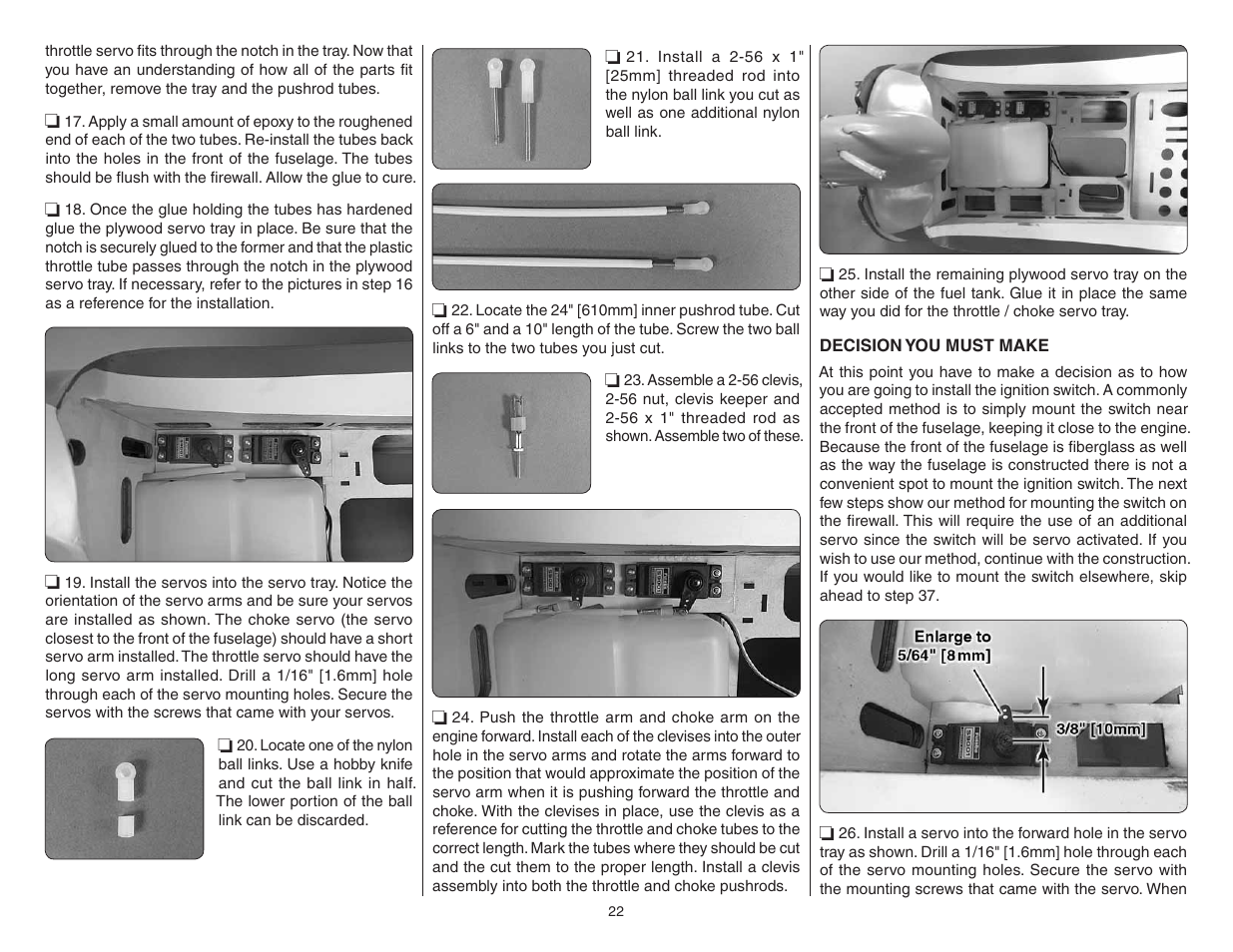 Top Flite TOPA0712 User Manual | Page 22 / 40